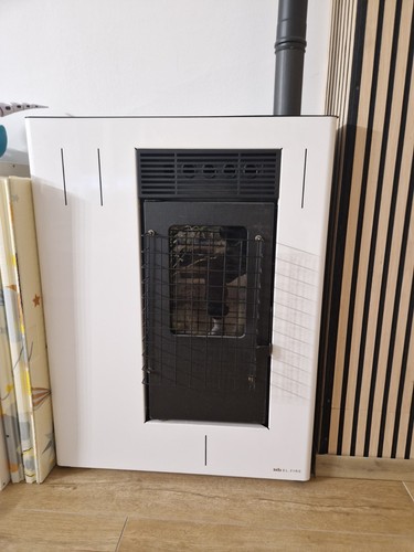 Stufa pellet slim - el., fire