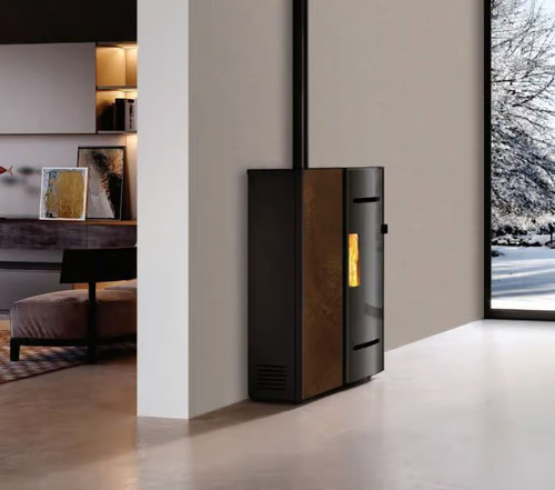 Stufa pellet caminetti - a,
