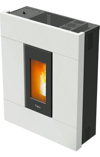 Stufa pellet ventilata slim - a,