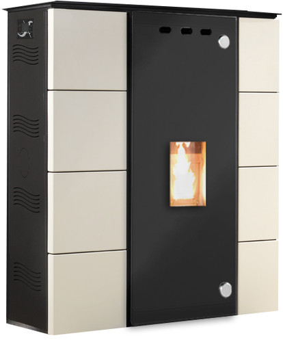 Termostufa pellet slim - a,
